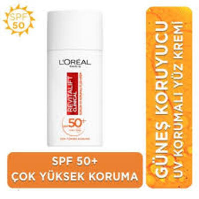 Loreal Paris Yüz Kremi Revitalift Clinical Spf 50+ (Dy)