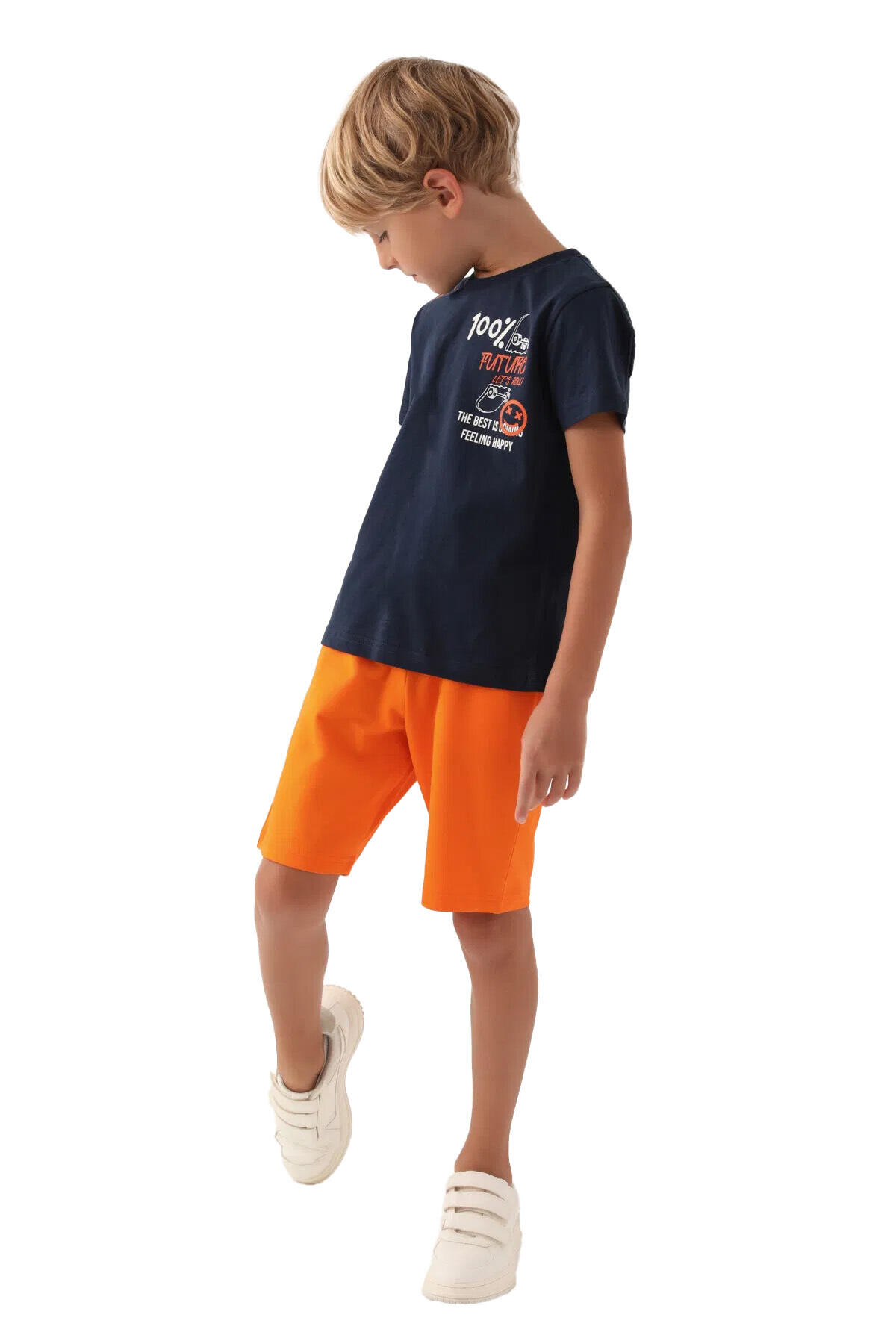 Rolypoly Bermuda Takım Erkek Çocuk RP3351-2 Lacivert
