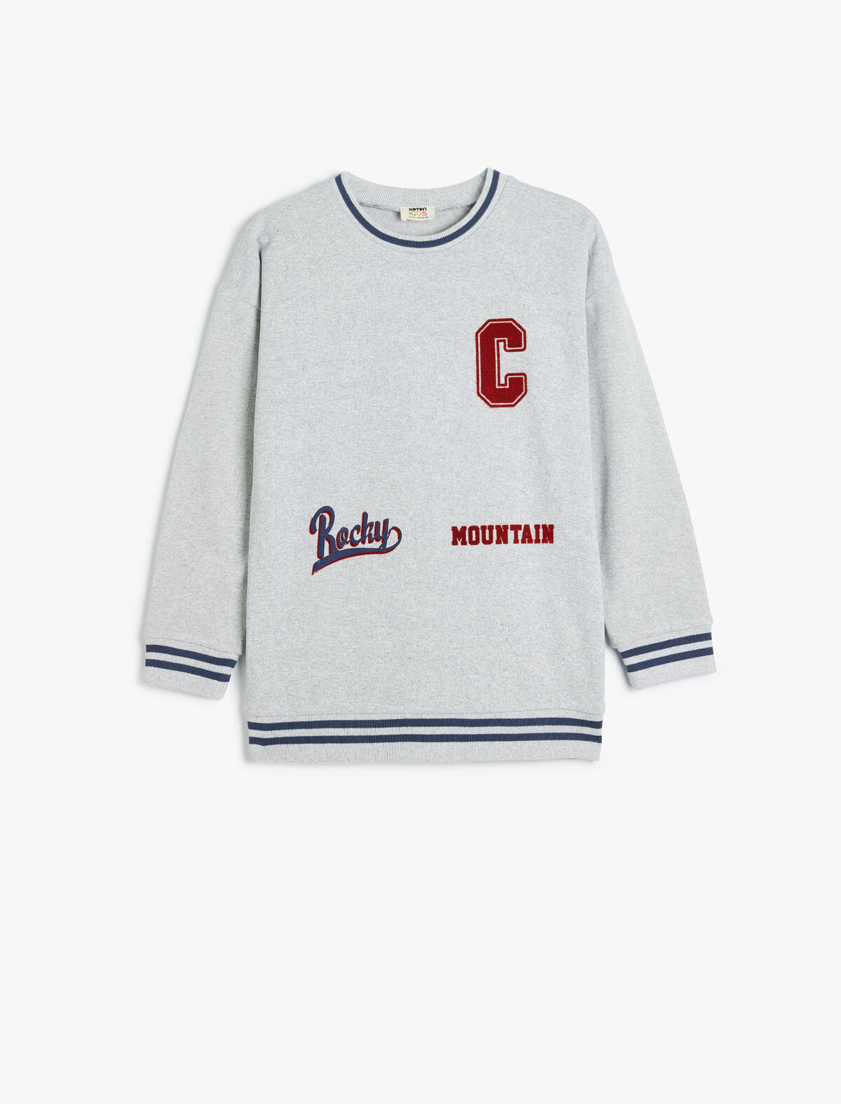 Koton Sweatshirt Erkek Çocuk 5WKB10206TK Gri