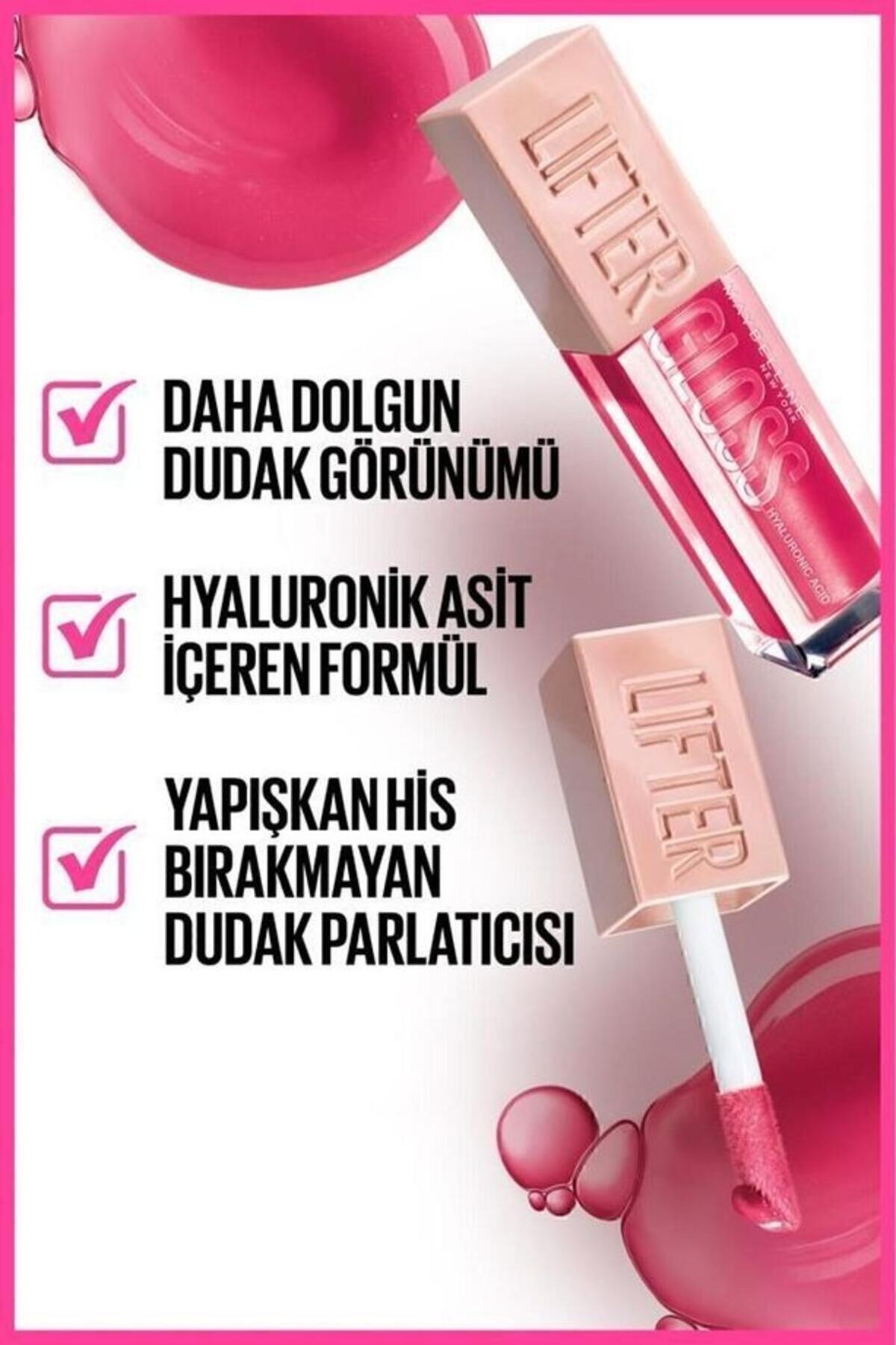 Maybelline Dudak Parlatıcısı Lifter Gloss No:025