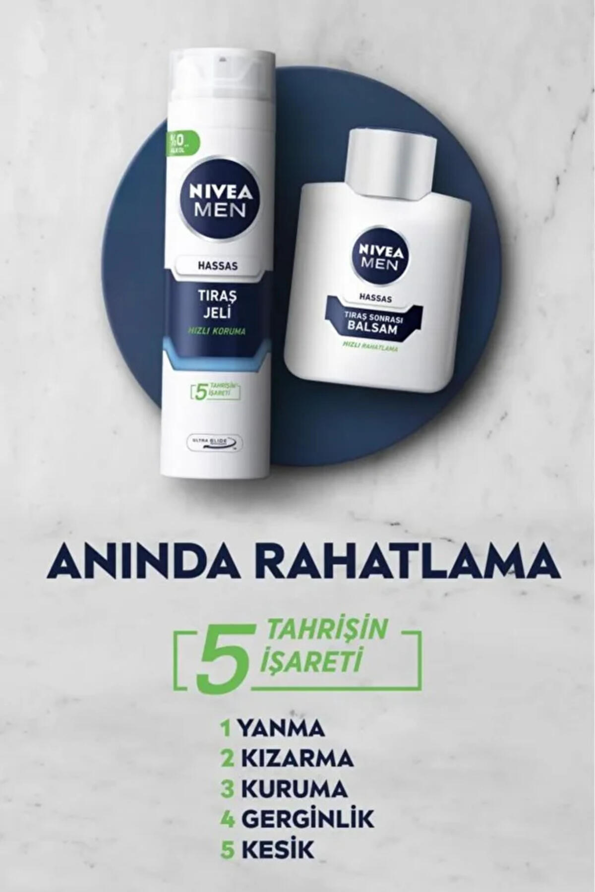 Nivea Men Traş Jeli Hassas 200Ml