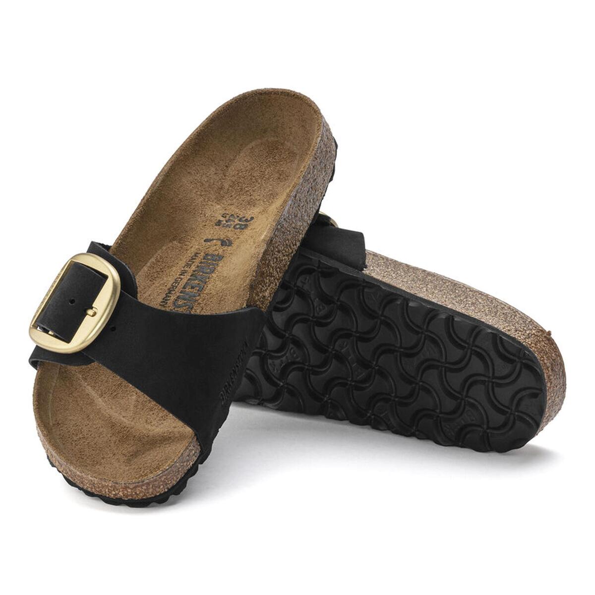 Birkenstock Madrid Big Buckle Nl 1023373 Black
