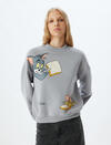 Koton Sweatshirt 5WAL10196IK Gri