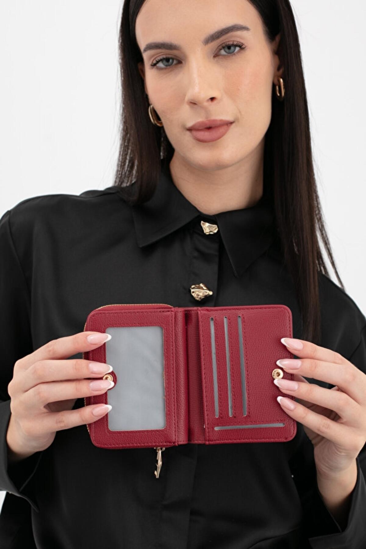 Sisley Kadın Cüzdan SLY_255 Bordo