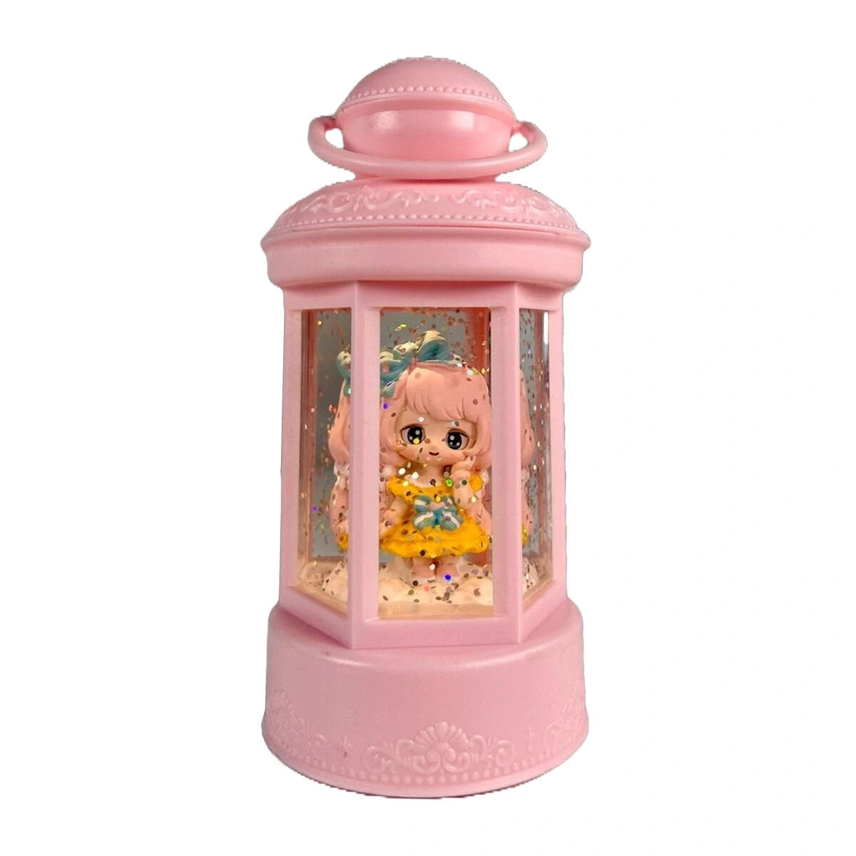 Lila&Mor Kar Küresi Plastik Fener LLM-HDY0061