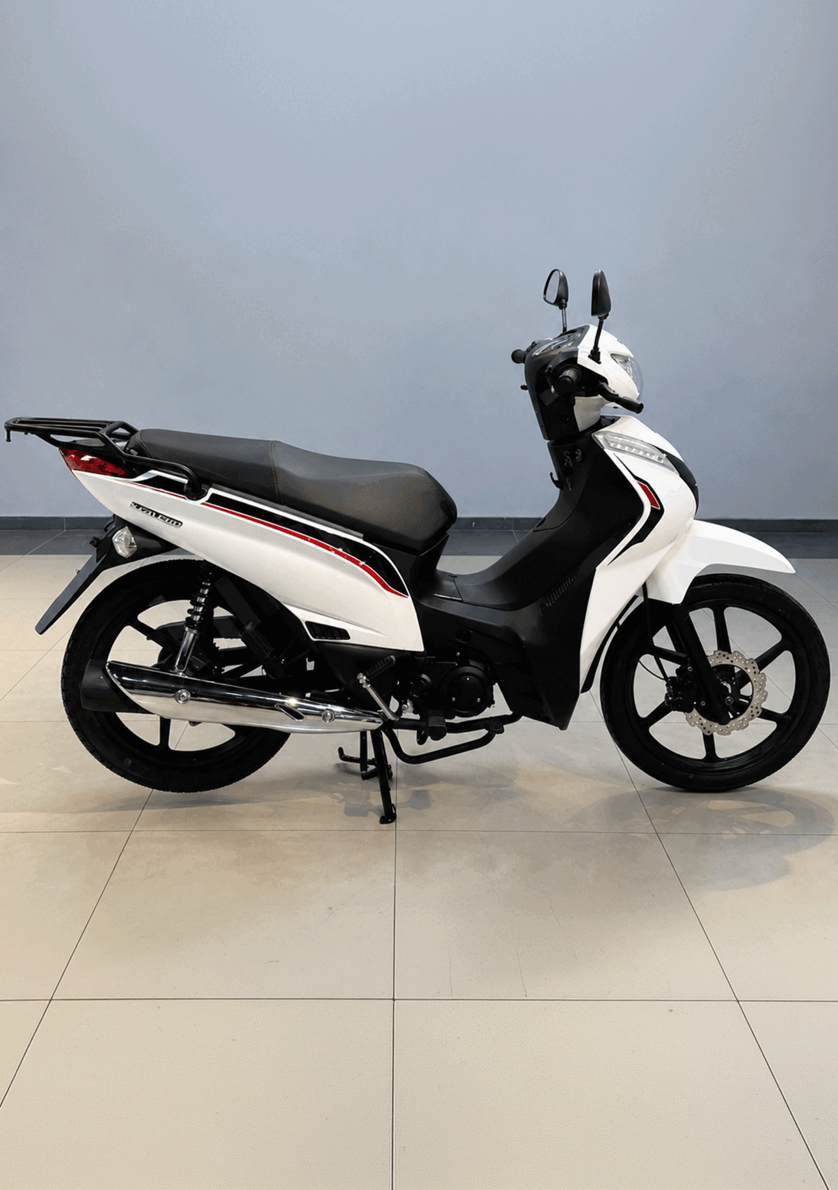 Kuba Motosiklet SJ50 PRO Beyaz