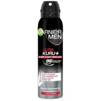 Garnier Men Erkek Deodorant Ultra Kuru Aerosol 150Ml (Dy)