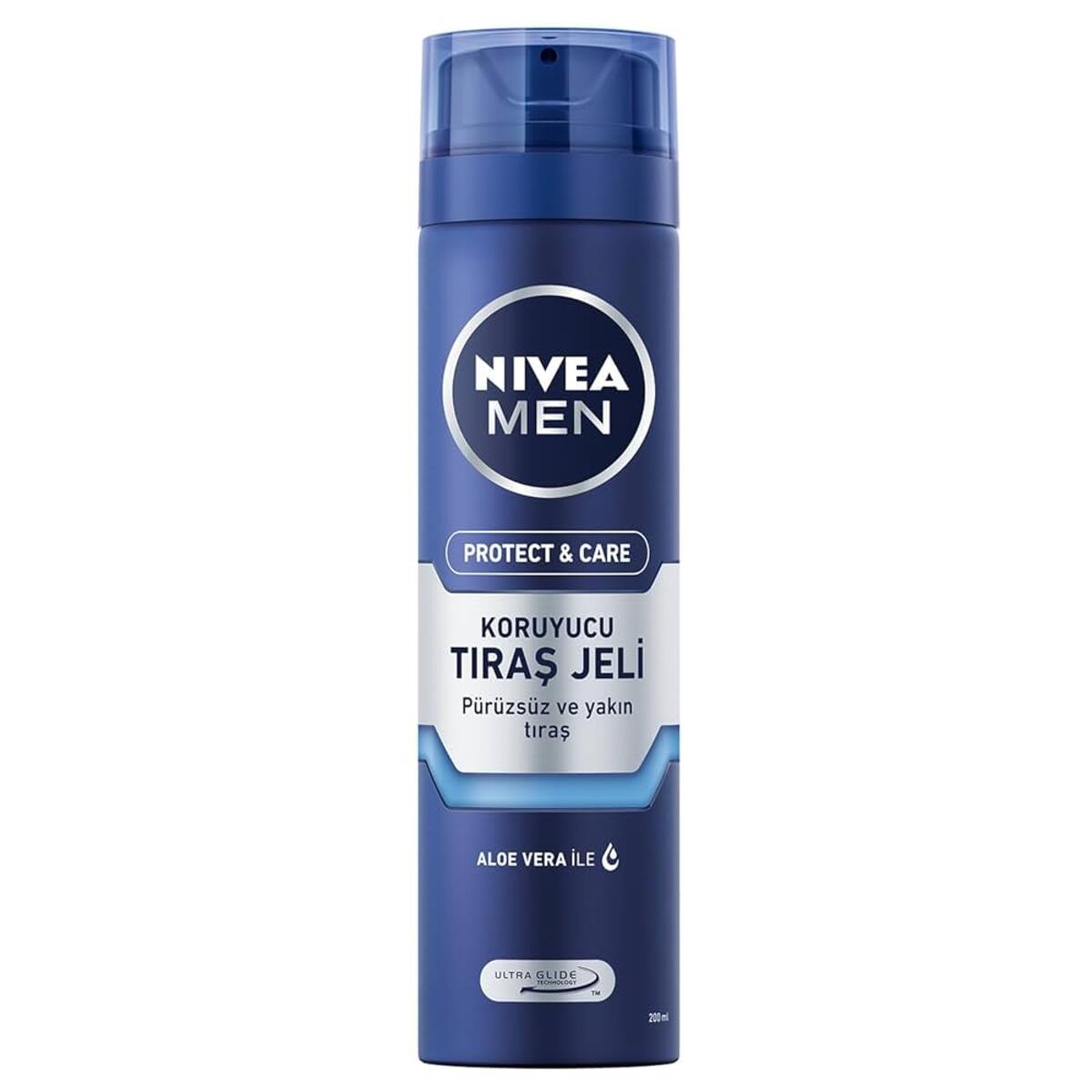 Nivea Men Traş Jeli Nemlendirici Protect&Care 200Ml