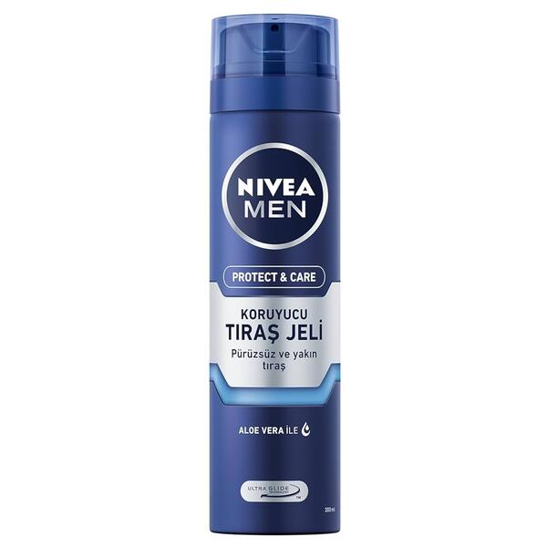 Nivea Men Traş Jeli Nemlendirici Protect&Care 200Ml