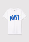 Mavi Tişört Erkek Çocuk M6610030-620 Beyaz
