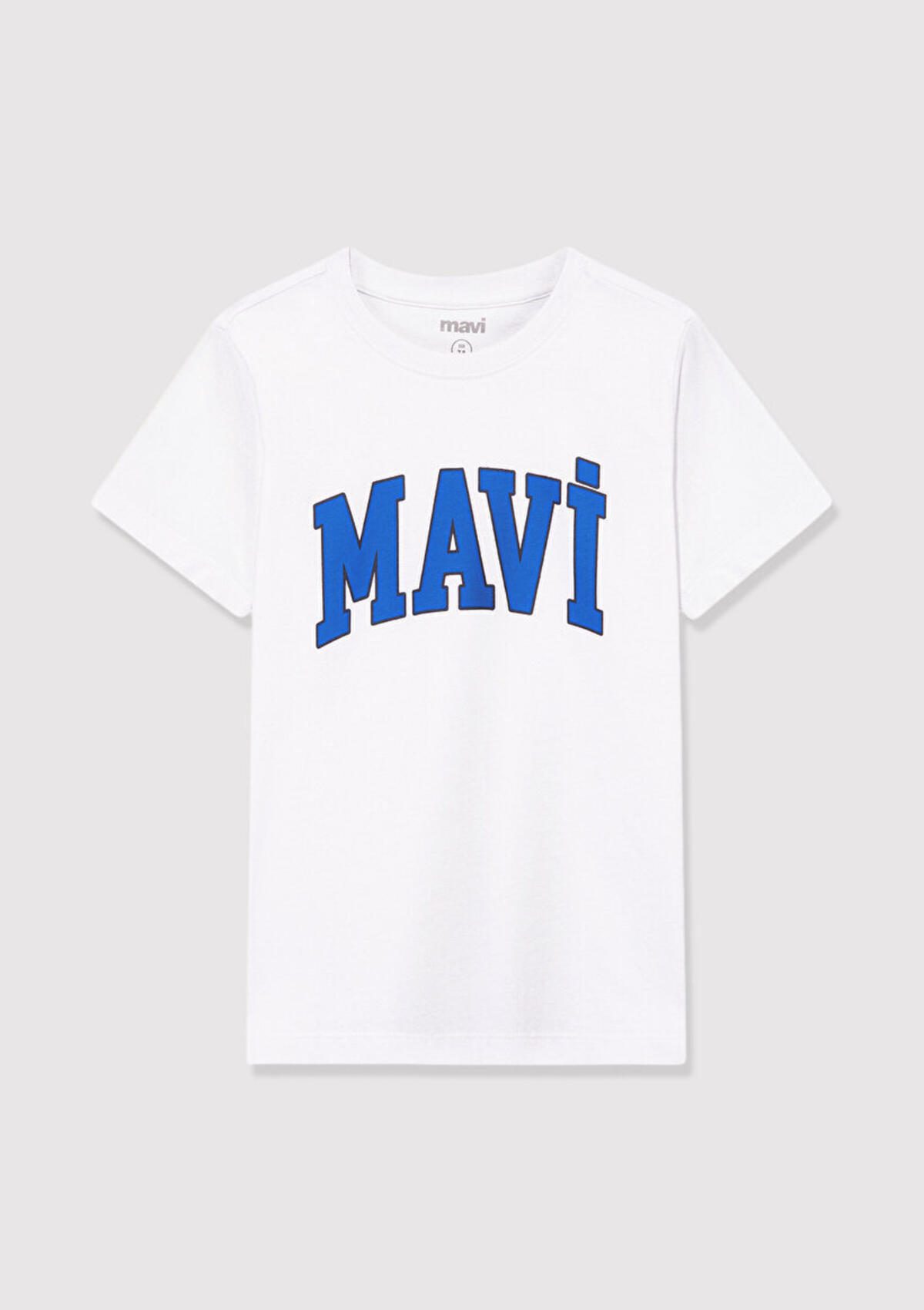 Mavi Tişört Erkek Çocuk M6610030-620 Beyaz