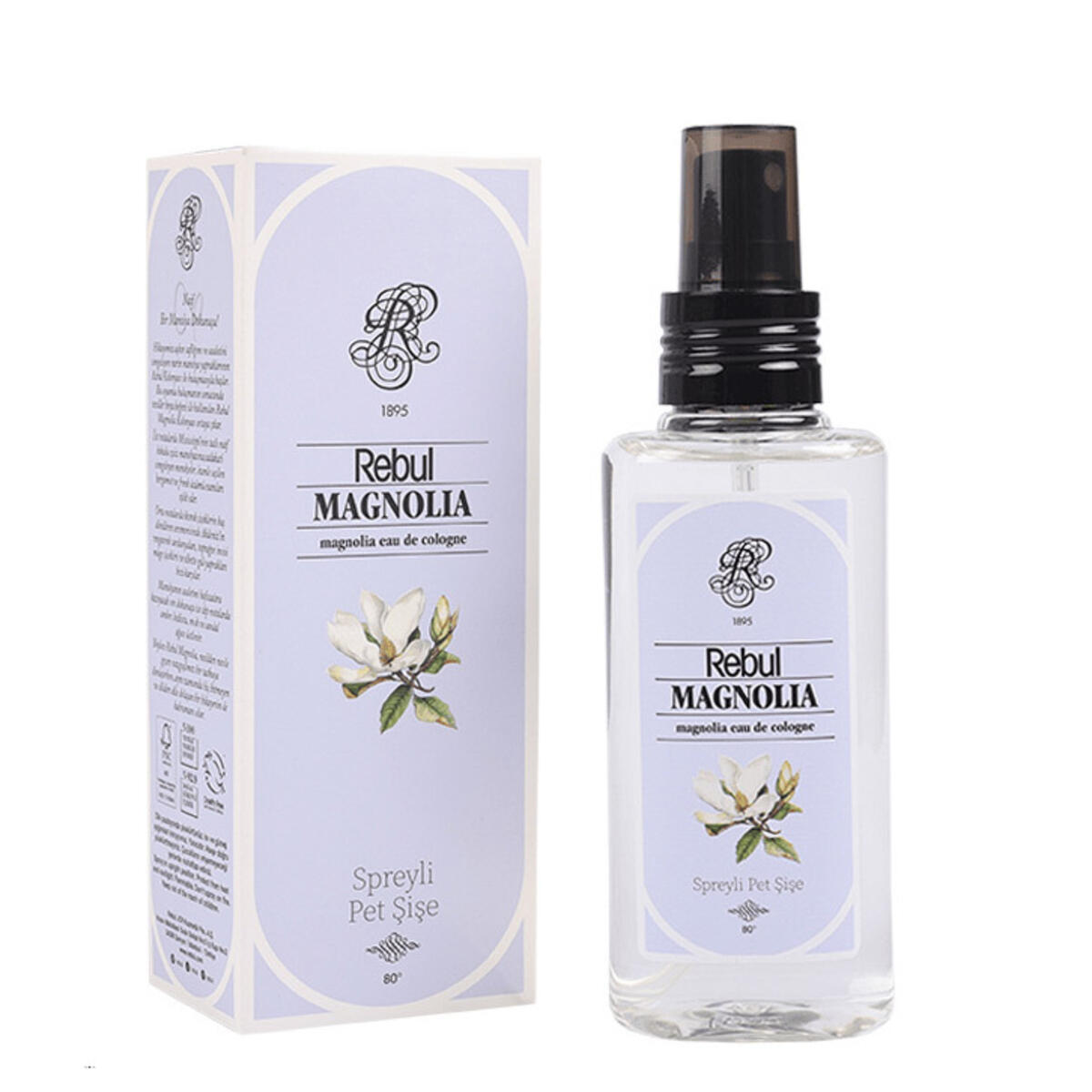 Rebul Kolonya Spreyli Pet Magnolia 125Ml