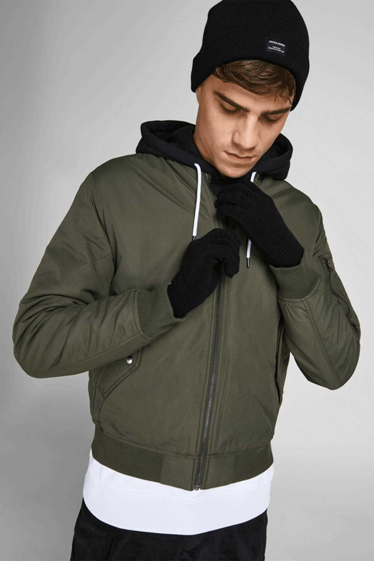 Jack&Jones Junior Bere 12228933 Siyah