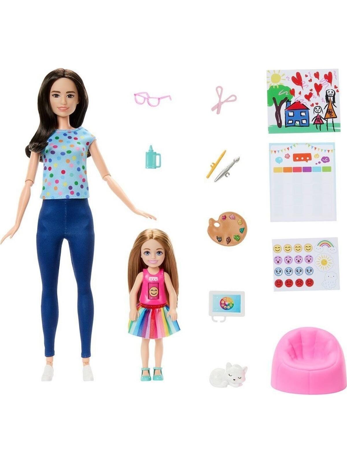Barbie Ve Chelsea Sanat Atölyesi Oyun Seti MTL-HRG48