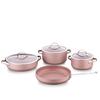 Korkmaz T.S 7P Linea A2619 Rosagold
