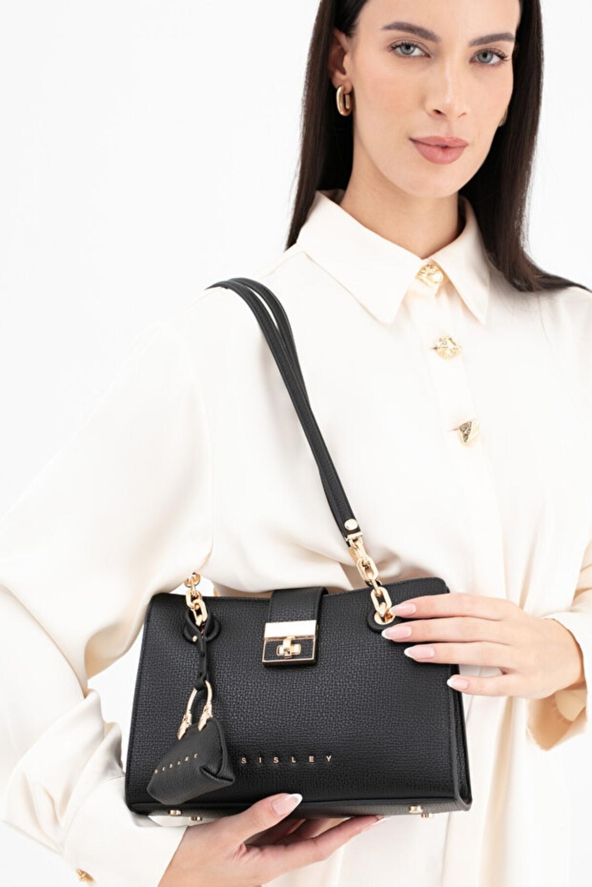 Sisley Kadın Kol Çantası SLY_269 Siyah