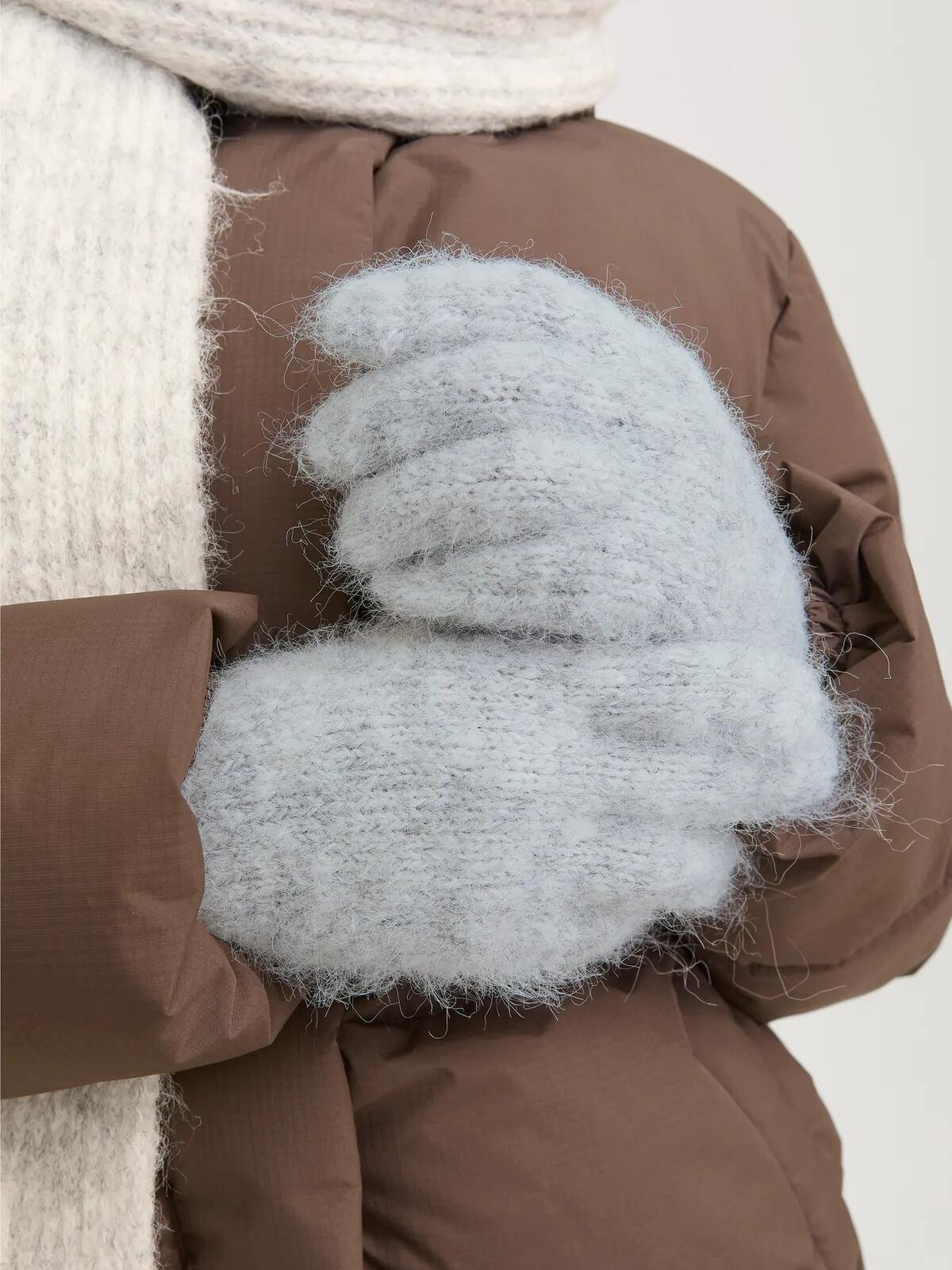 Jjxx Eldiven 12267148 Gri Melanj One Size