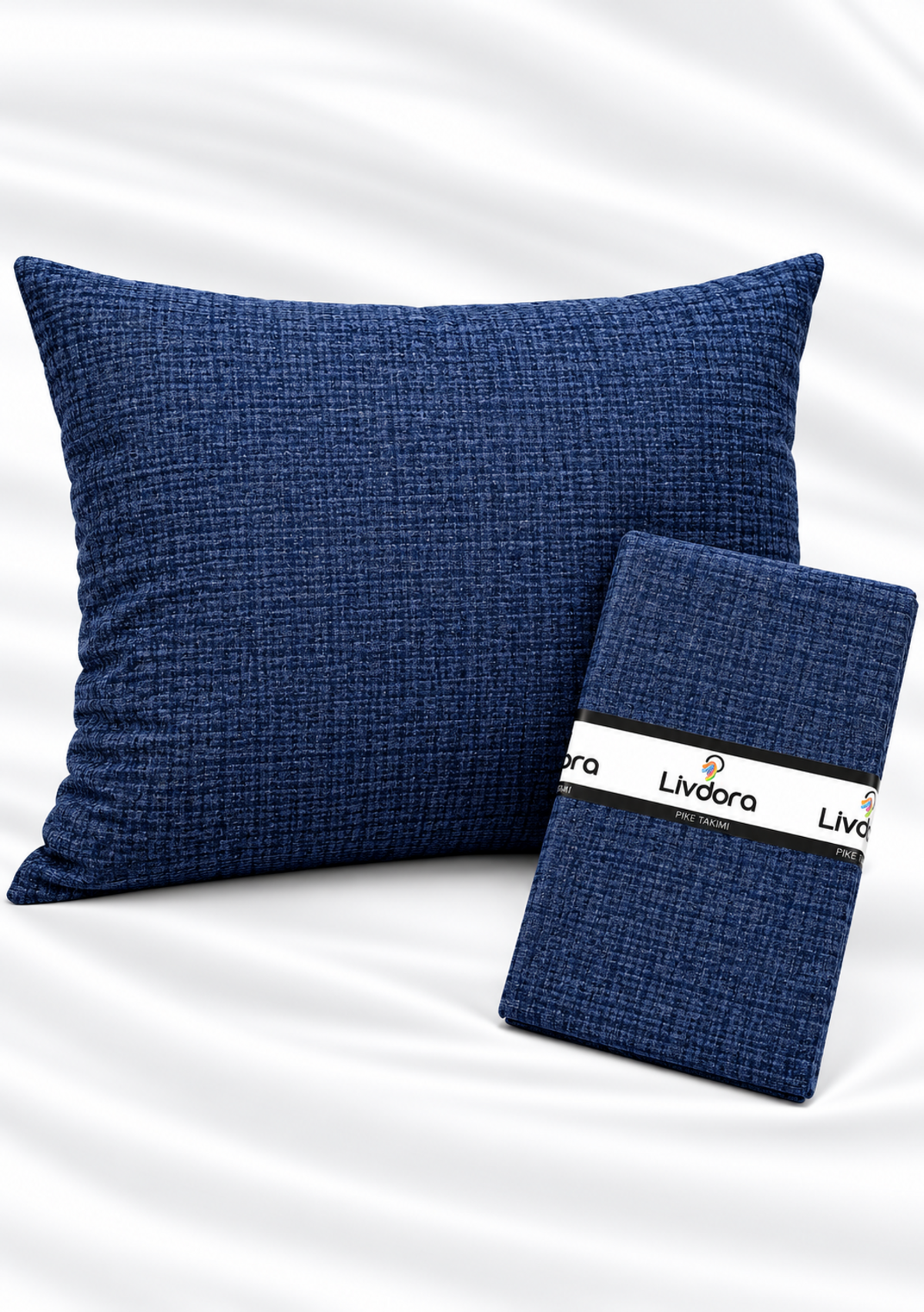 Livdora Yastık Kılıfı 50*70 Navy