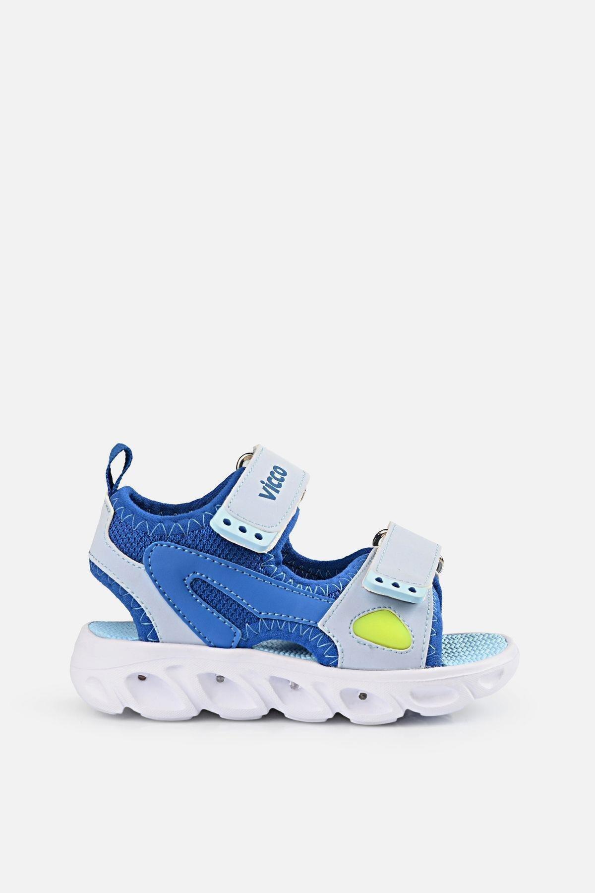 Vicco Kız Bebe Sandalet Roy 332.B21Y.188 Saks Mavi