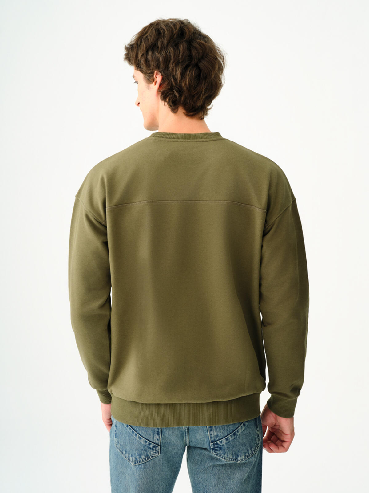 Loft Sweatshirt LF2037382 Koyu Haki