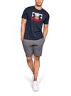 Under Armour Ua Boxed Sportstyle Ss 1329581-408 Lacivert