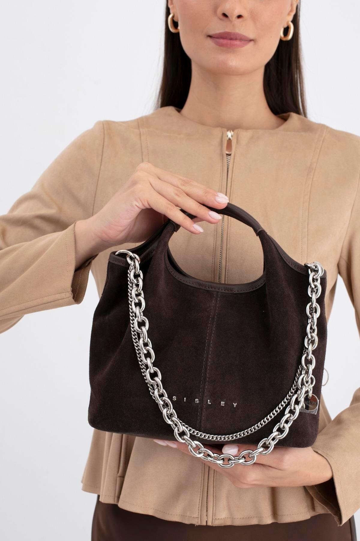 Sisley Kadın Kol Çantası SLY_299 Kahve