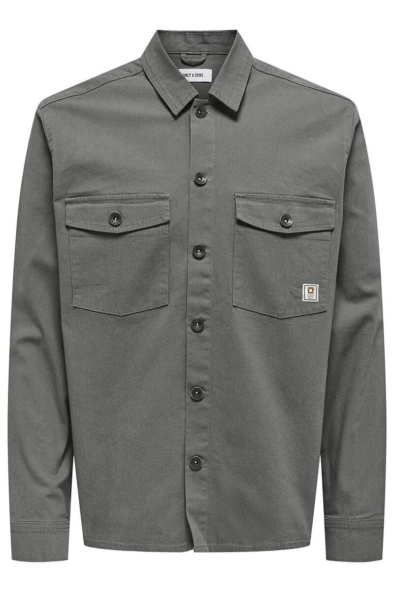 Only&Sons Gömlek 22025991 Gri