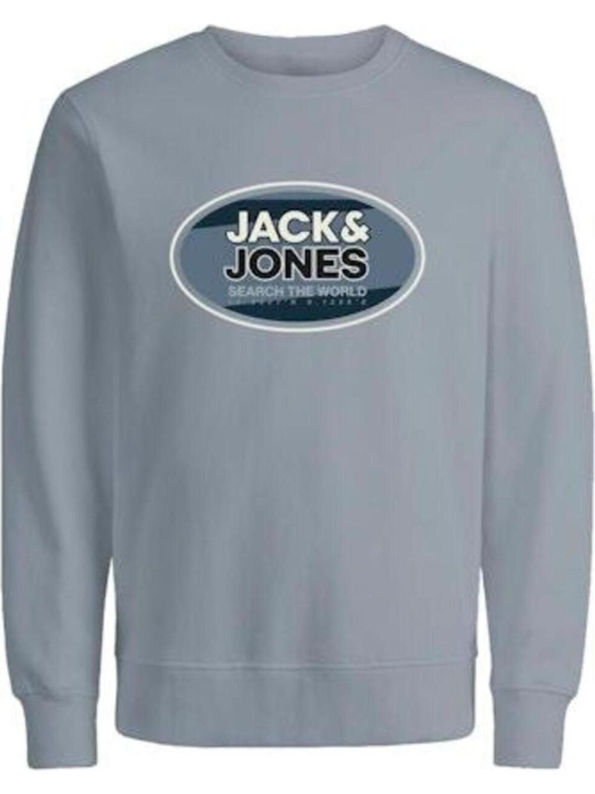 Jack&Jones Sweatshirt 12267544 Açık Gri