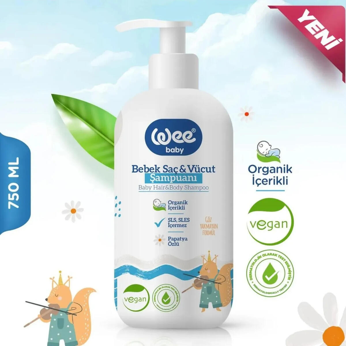 Wee Baby Şampuan 750Ml RB911