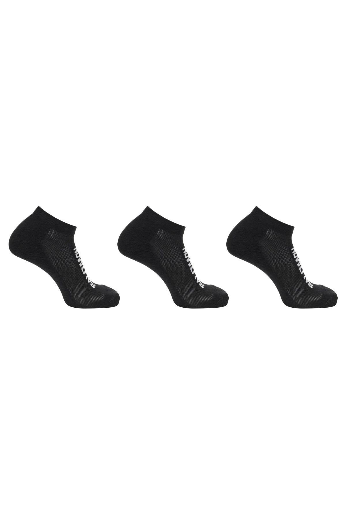 Salomon Çorap Everyday Low 3-Pack LC2087000 Black 36-38