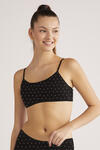 Kom Büstiyer Polka 241.001 Siyah (Dy)