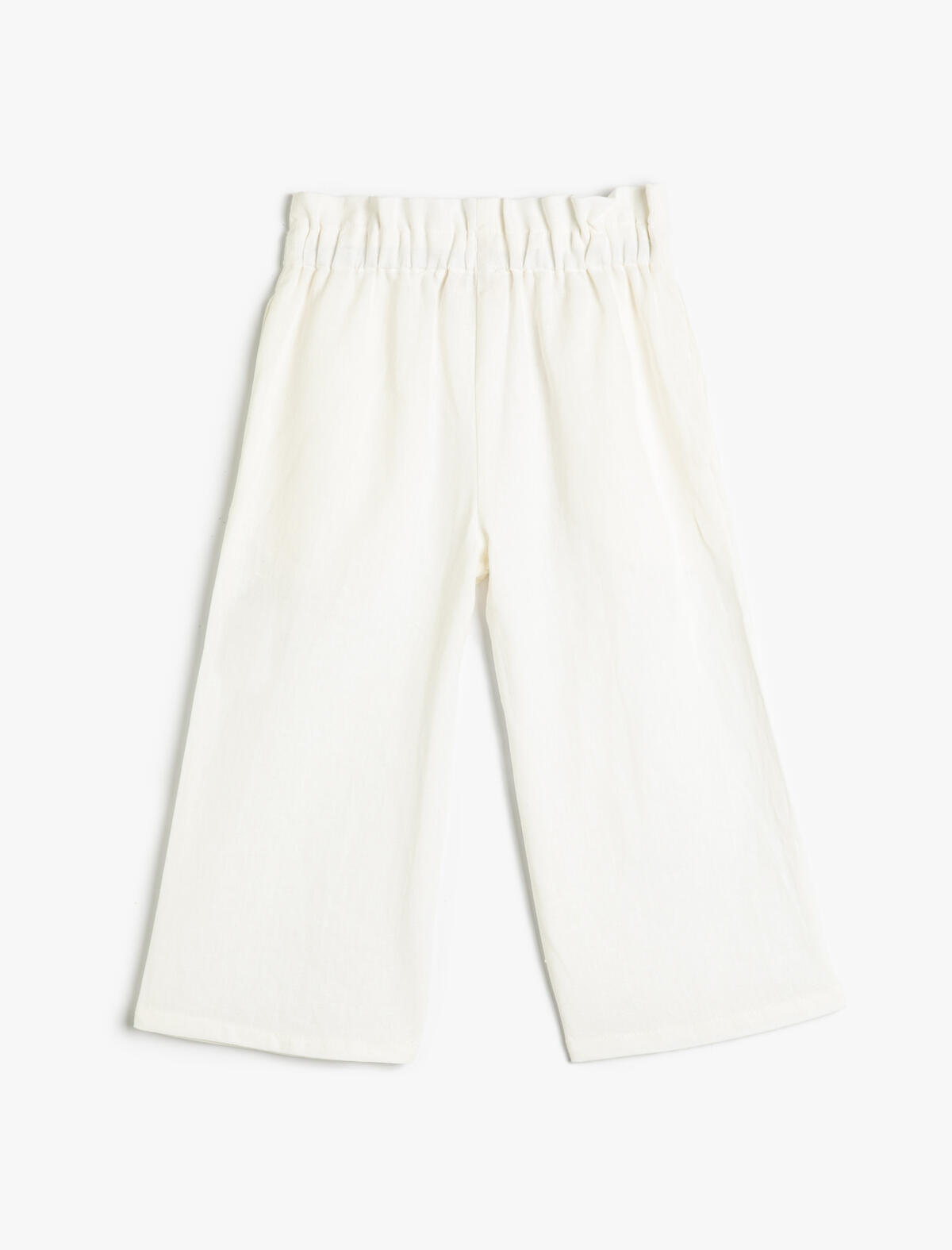 Koton Pantolon Kız Çocuk 3SKG40061AW Beyaz