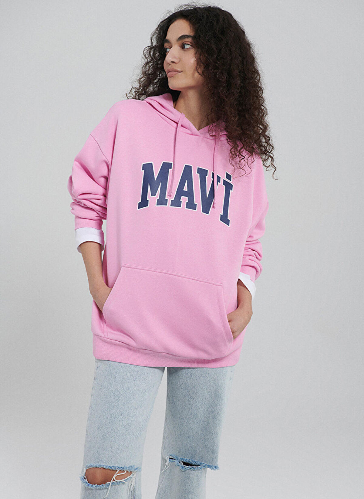 Mavi Sweatshirt M1600361-71038 Pembe