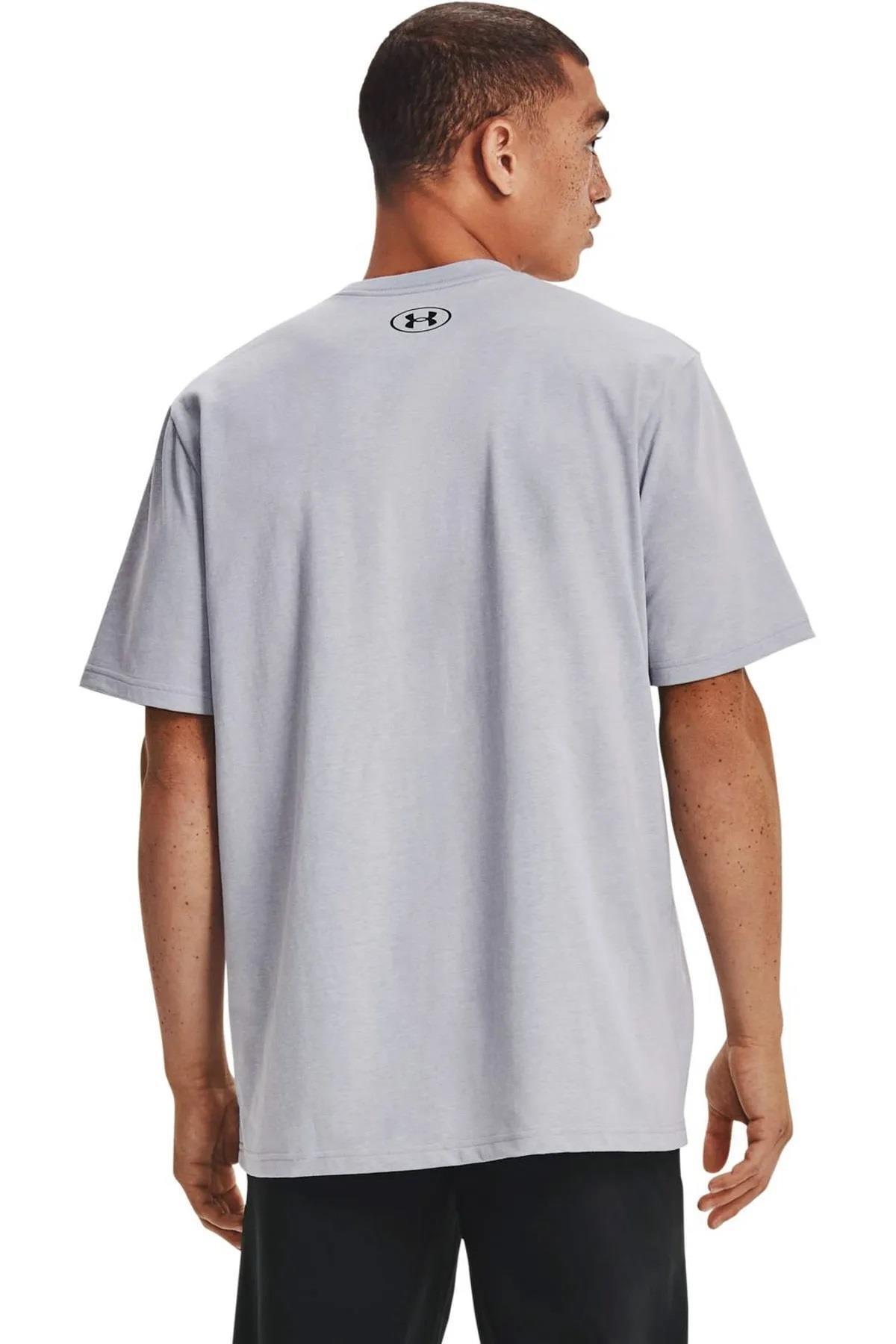 Under Armour Ua Abc Camo Boxed Logo Ss 1361673-011 Gri