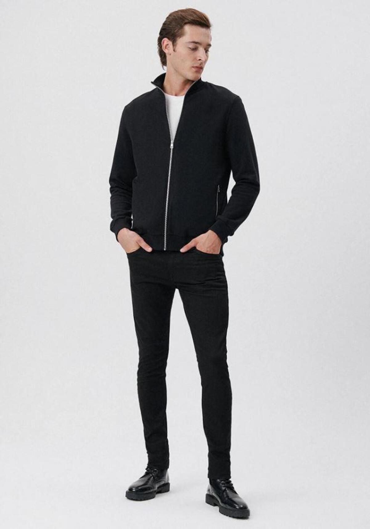 Mavi Pantolon James Coal Coated M0042421319 Siyah