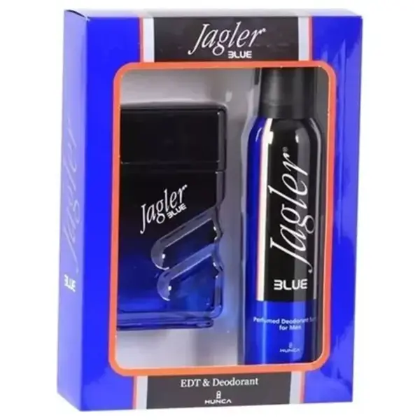 Jagler Erkek Parfüm Seti Blue 90Ml Edt+150Ml Deo