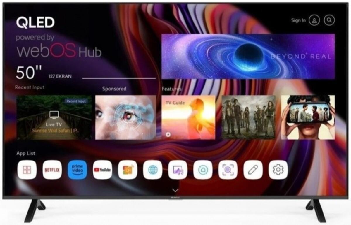 Sunny Led Tv 50'" SN50QMN252 4K UHD WebOS