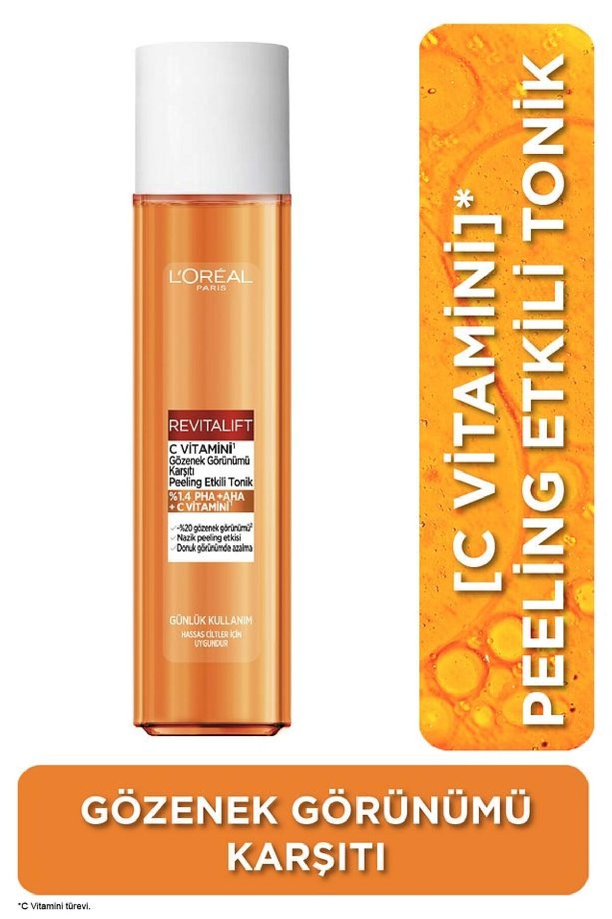 Loreal Paris Peeling Tonik Vitamin C Gözenek Karşıtı