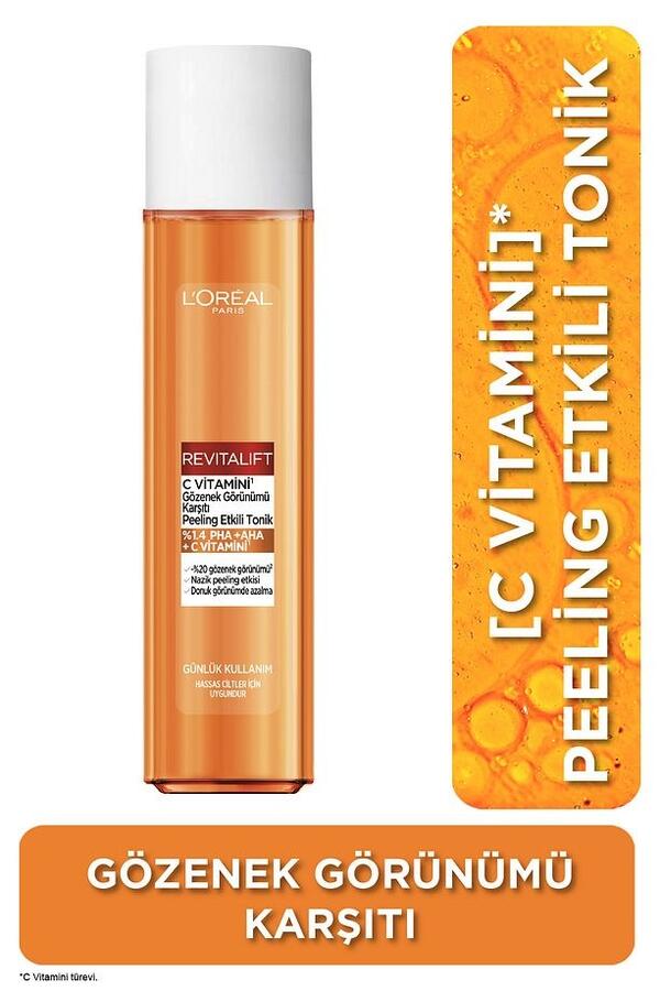 Loreal Paris Peeling Tonik Vitamin C Gözenek Karşıtı