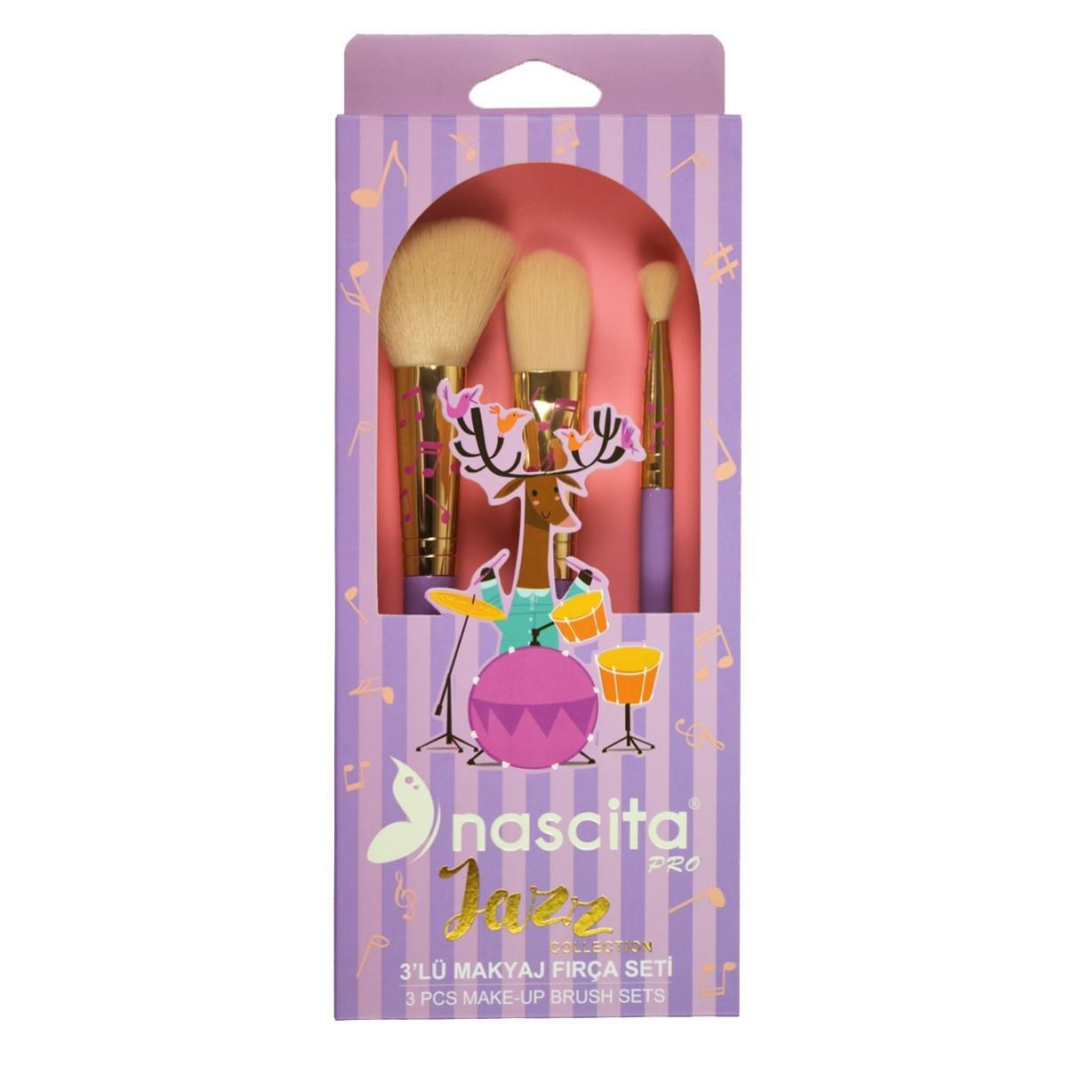 Nascita Makyaj Fırça Seti 3Lü Jazz NASBRUSHSET146