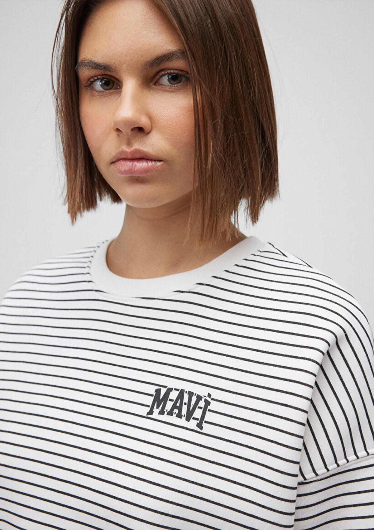 Mavi Sweatshirt M1S10100-85386 Beyaz