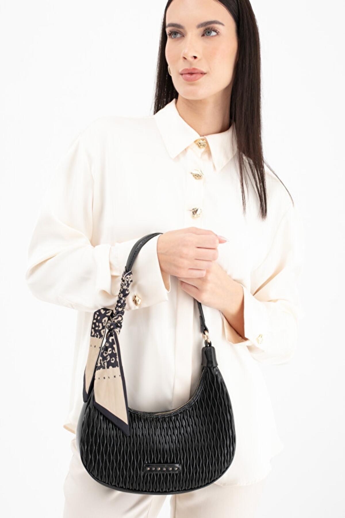 Sisley Kadın Kol Çantası SLY_292 Siyah