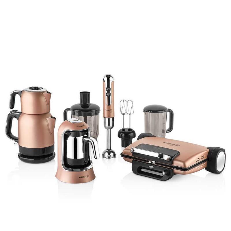Korkmaz Çeyiz Seti 14P Elektro A1817 Rosegold