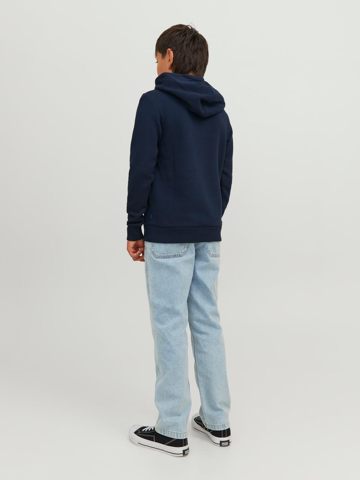 Jack&Jones Junior Sweatshirt Erkek Çocuk 12237459 Lacivert