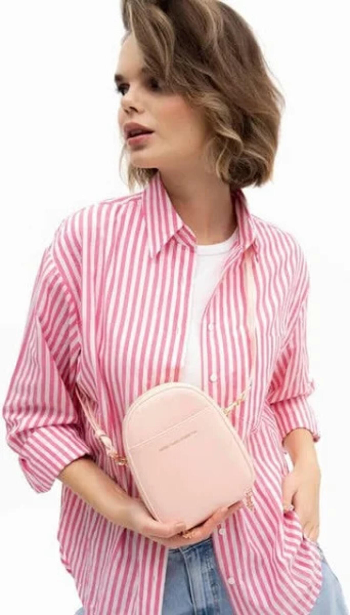 United Colors Of Benetton Kadın Çapraz Çanta BNT_1238 Pembe