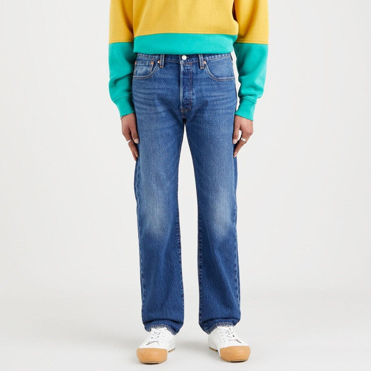Levis Pantolon 501 Original 00501-3249 Koyu İndigo (Dy)