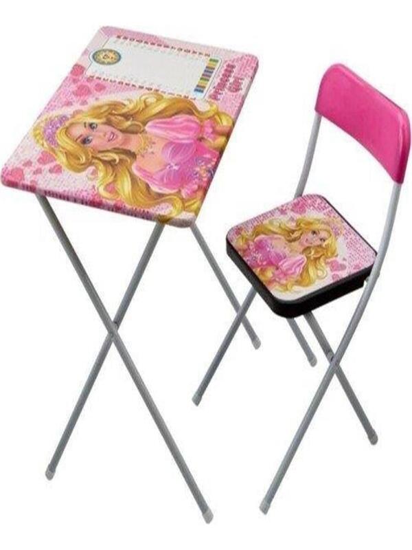 Beren Oyuncak Ders Çalışma Masası Pembe Kız BRN-0810