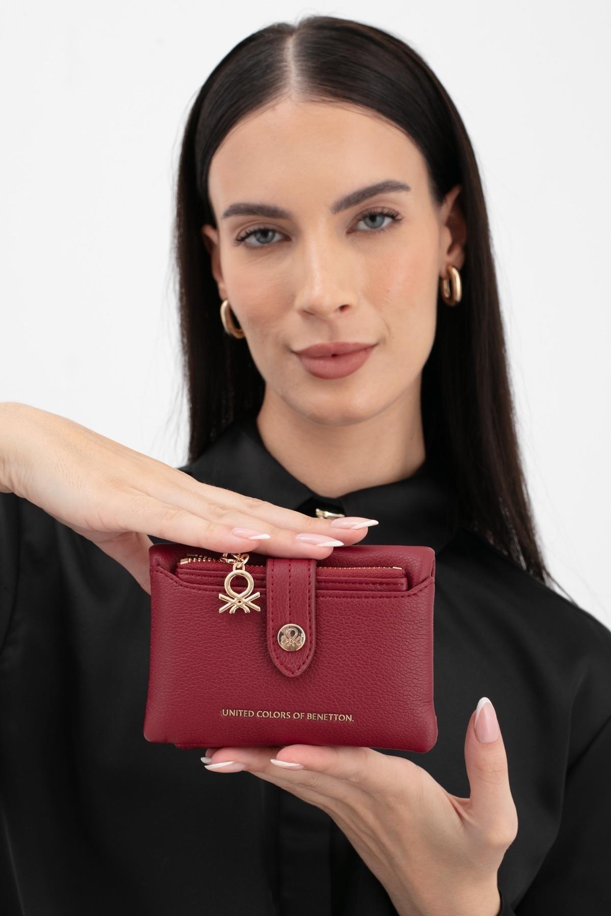 United Colors Of Benetton Kadın Cüzdan BNT_1632 Bordo