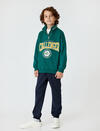 Koton Sweatshirt Erkek Çocuk 5WKB10194TK Yeşil