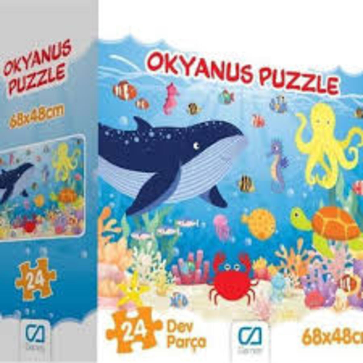 Ca Games Eğitici Puzzle Okyanus CA-5231